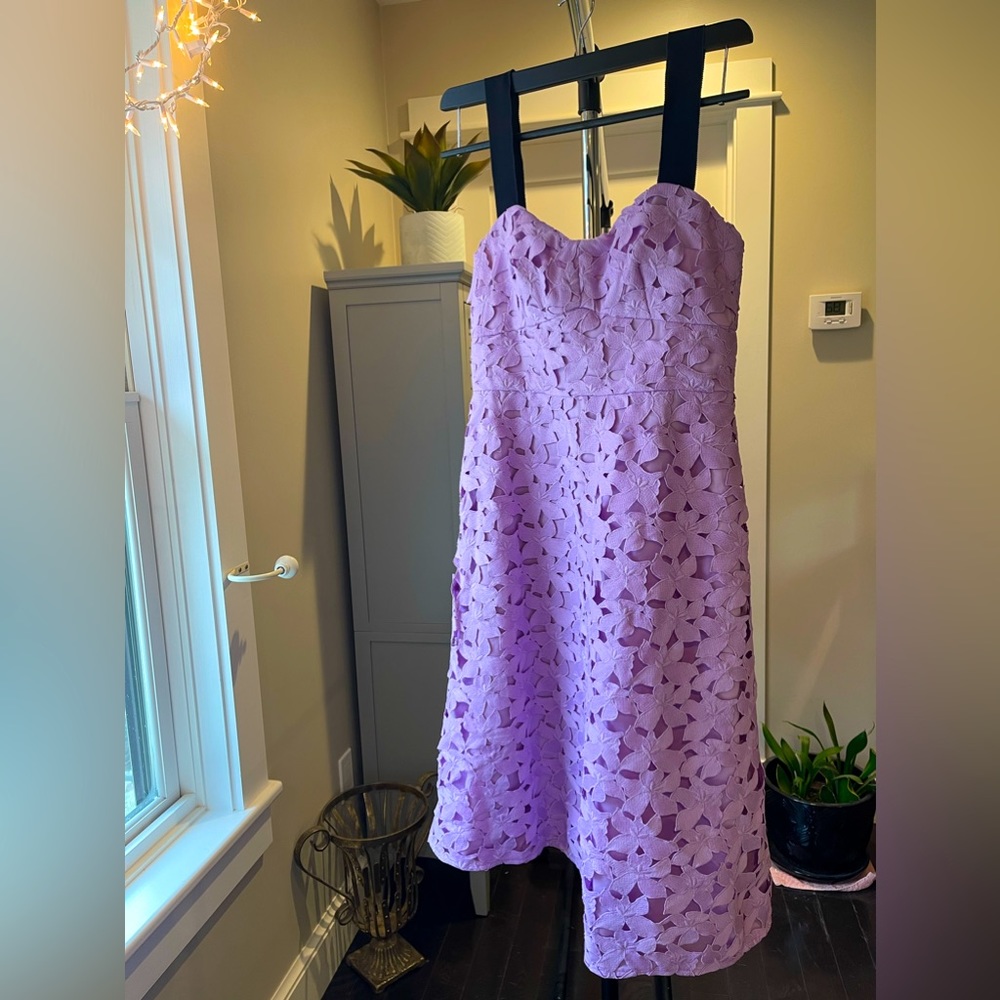 J. Crew Lavender Midi Dress - Picture 7 of 7